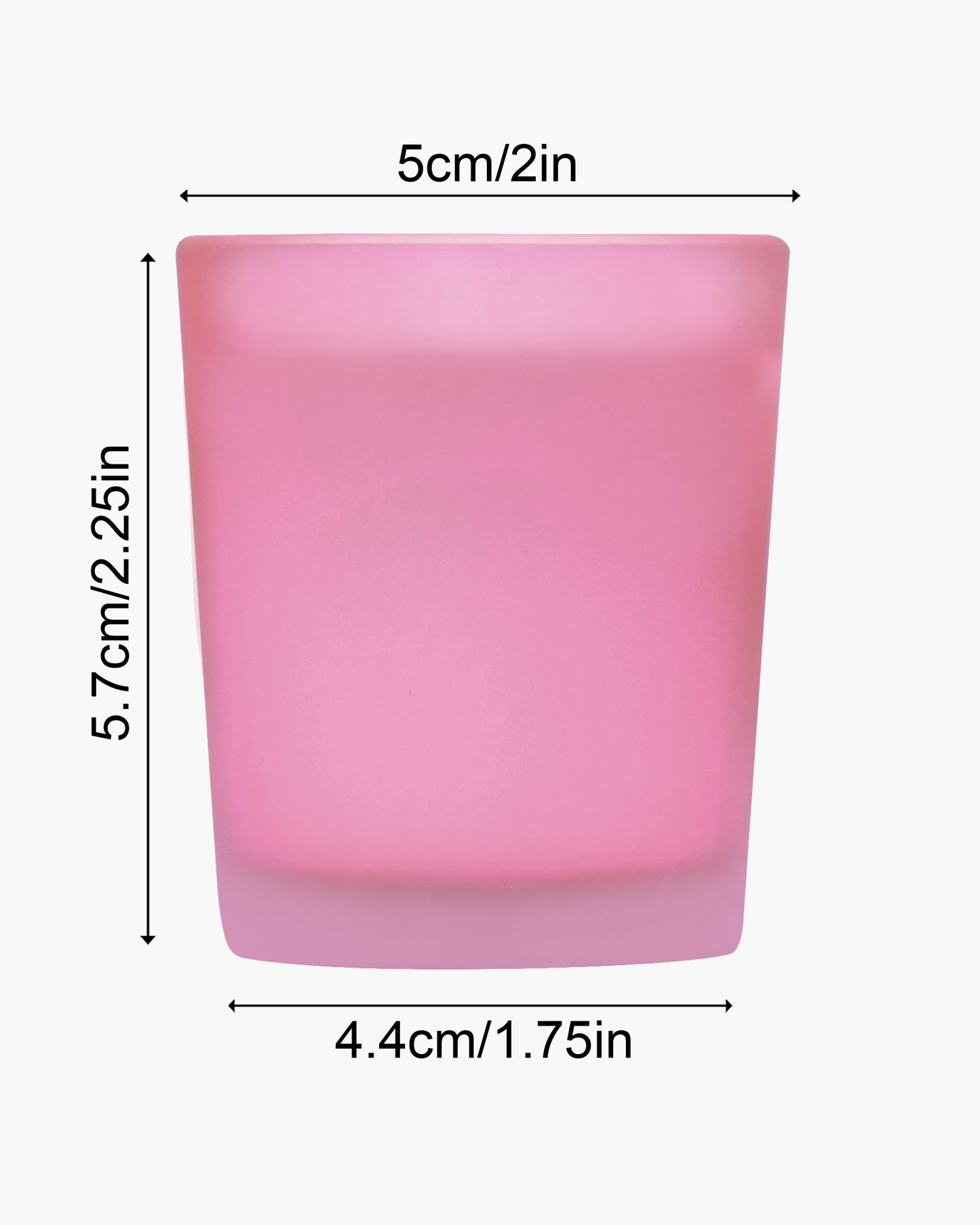 Premium Scented Candles in Glass, Small 2.5 Inch Wax Colored Votive Candles with Fragrance for Diwali Home Decor Light Wedding Party Favors Table Centerpiece, 11 Hours Burning, Vanilla