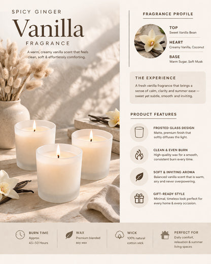 Premium Scented Candles in Glass, Small 2.5 Inch Wax Colored Votive Candles with Fragrance for Diwali Home Decor Light Wedding Party Favors Table Centerpiece, 11 Hours Burning, Vanilla