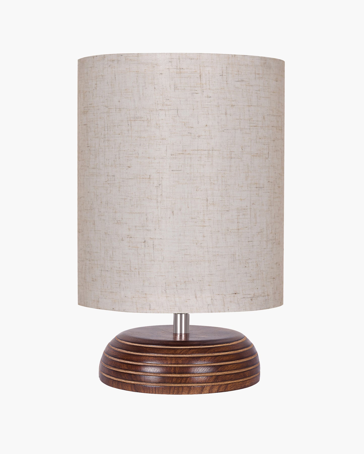 Homesake® Natural Weave Rope Table Lamp | Handcrafted Boho Bedside Light with Wooden Base | Warm Ambient Home Decor, Livra Collection, Lighting & Office Decor Light