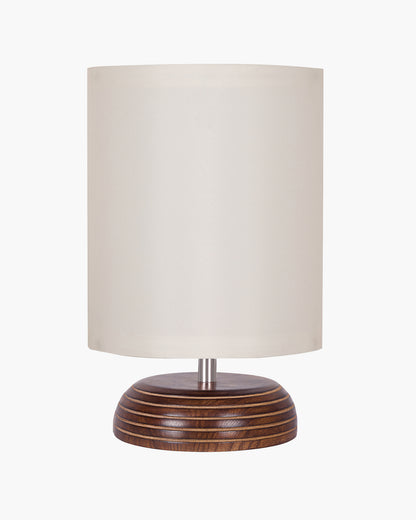 Homesake® Natural Weave Rope Table Lamp | Handcrafted Boho Bedside Light with Wooden Base | Warm Ambient Home Decor, Livra Collection, Lighting & Office Decor Light