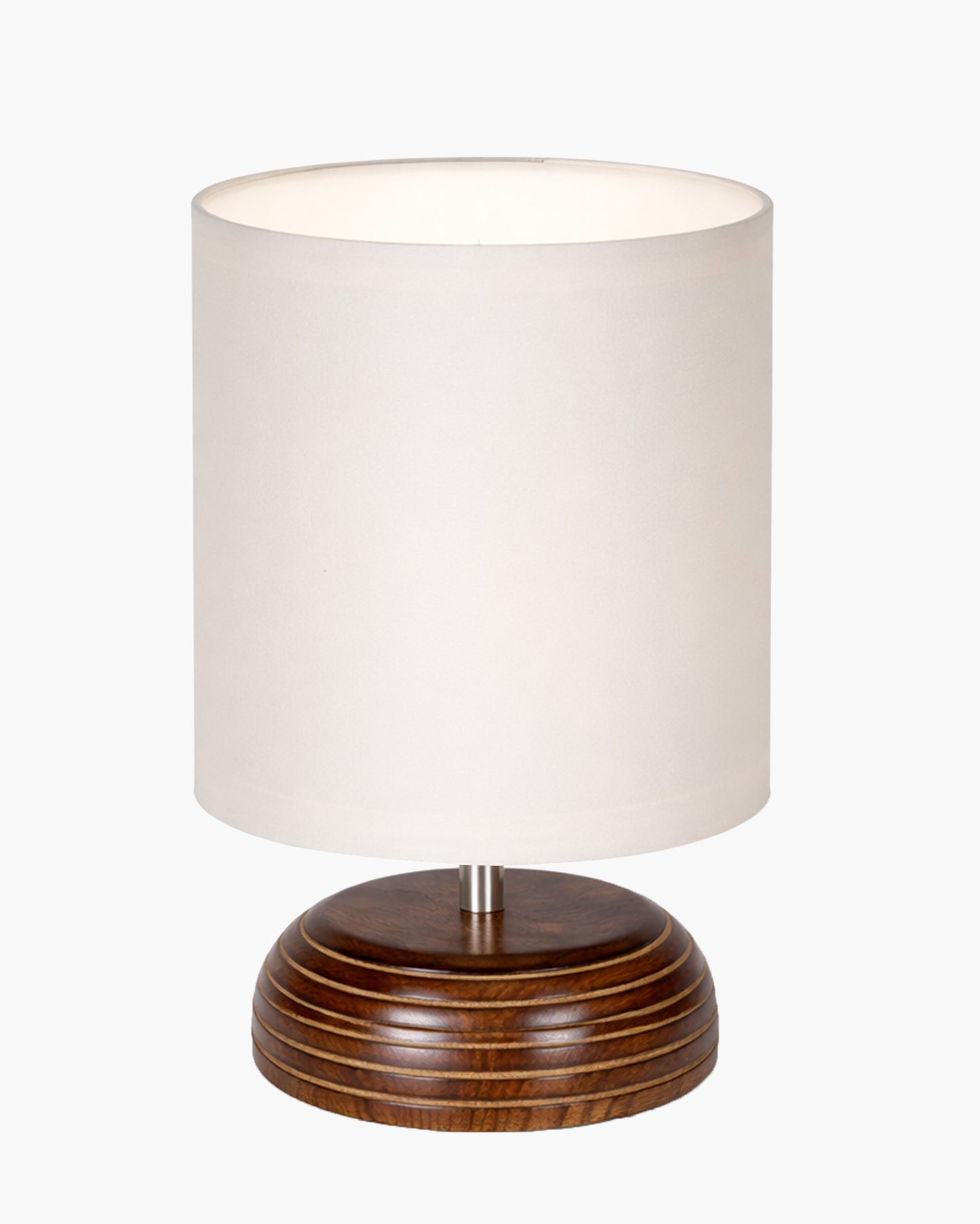 Homesake® Natural Weave Rope Table Lamp | Handcrafted Boho Bedside Light with Wooden Base | Warm Ambient Home Decor, Livra Collection, Lighting & Office Decor Light