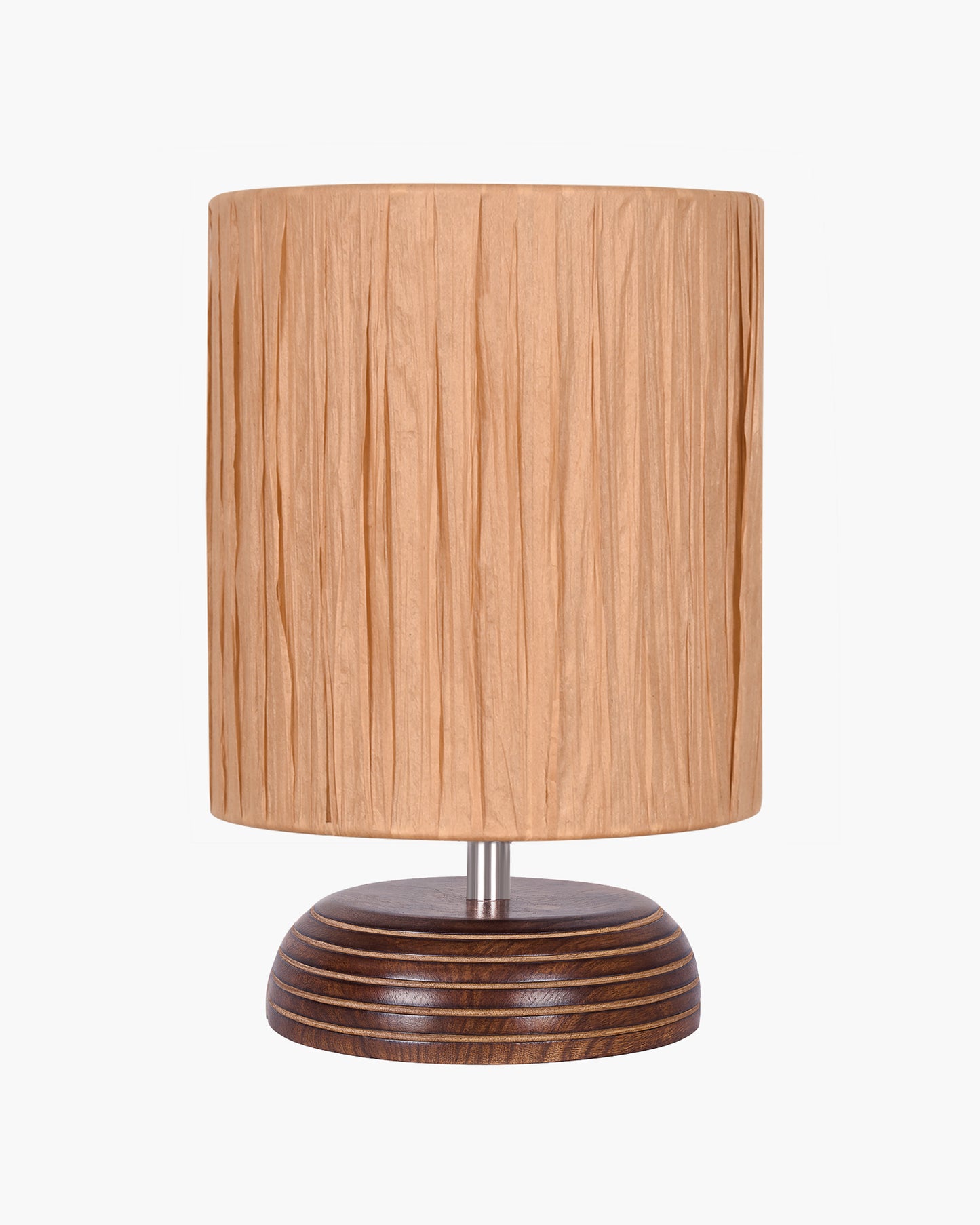 Homesake® Natural Weave Rope Table Lamp | Handcrafted Boho Bedside Light with Wooden Base | Warm Ambient Home Decor, Livra Collection, Lighting & Office Decor Light