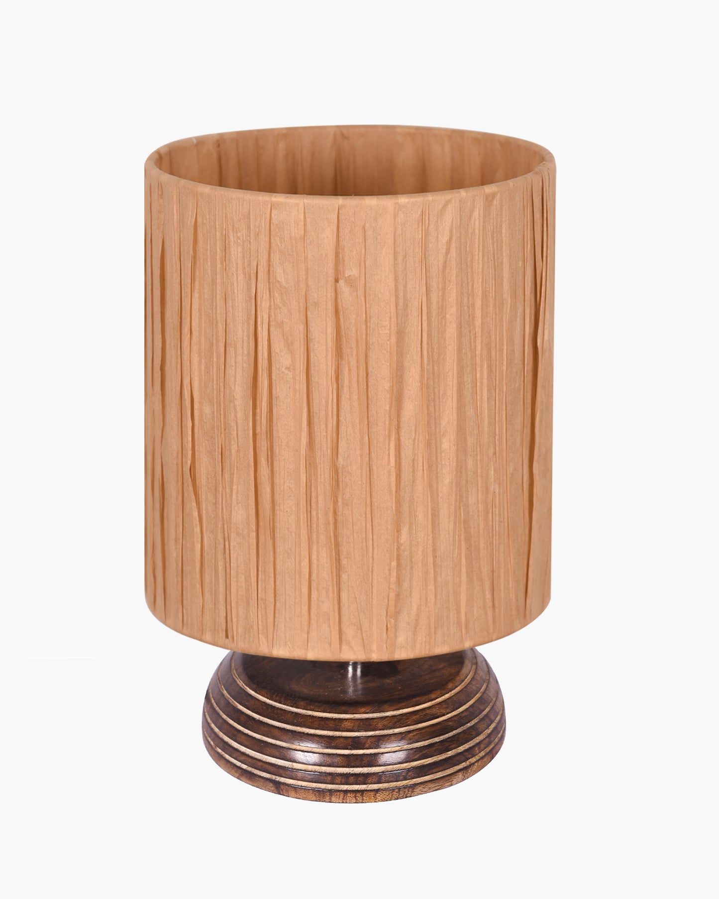 Homesake® Natural Weave Rope Table Lamp | Handcrafted Boho Bedside Light with Wooden Base | Warm Ambient Home Decor, Livra Collection, Lighting & Office Decor Light