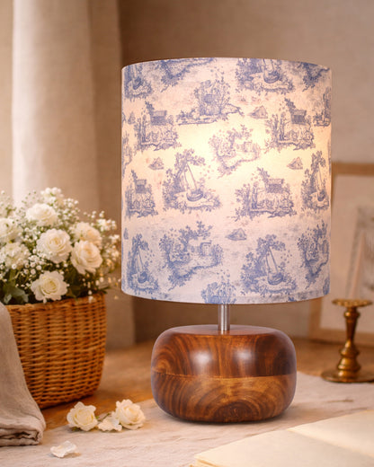 Homesake® Natural Weave Rope Table Lamp | Handcrafted Boho Bedside Light with Wooden Base | Warm Ambient for Night Lamp, Bedroom, Living Room, Study, Kids Room, Livra Home Decor, Ovolo