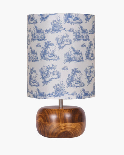 Homesake® Natural Weave Rope Table Lamp | Handcrafted Boho Bedside Light with Wooden Base | Warm Ambient for Night Lamp, Bedroom, Living Room, Study, Kids Room, Livra Home Decor, Ovolo