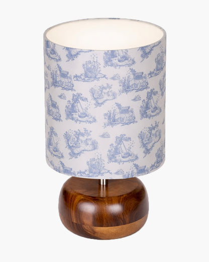 Homesake® Natural Weave Rope Table Lamp | Handcrafted Boho Bedside Light with Wooden Base | Warm Ambient for Night Lamp, Bedroom, Living Room, Study, Kids Room, Livra Home Decor, Ovolo