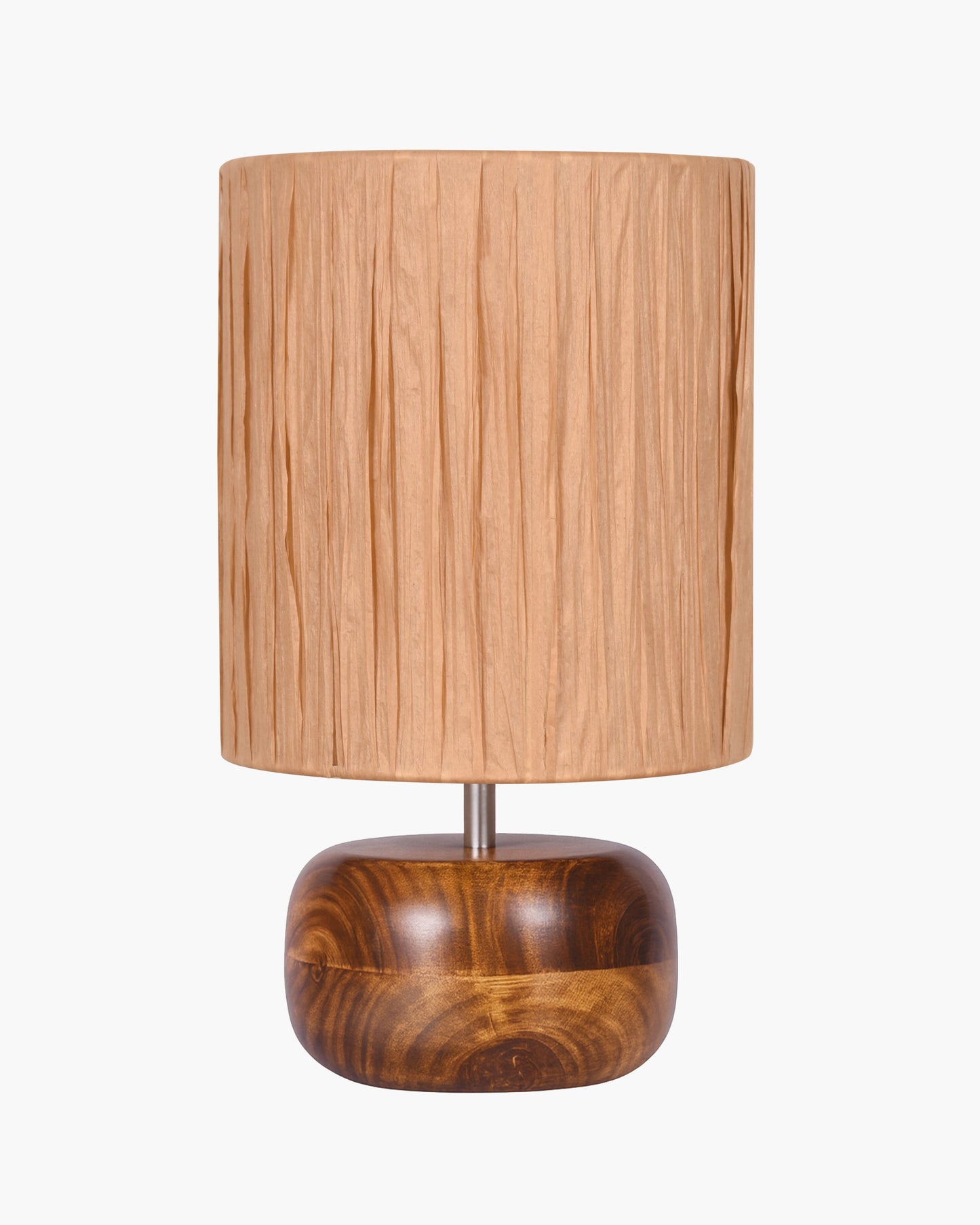 Homesake® Natural Weave Rope Table Lamp | Handcrafted Boho Bedside Light with Wooden Base | Warm Ambient for Night Lamp, Bedroom, Living Room, Study, Kids Room, Livra Home Decor, Ovolo