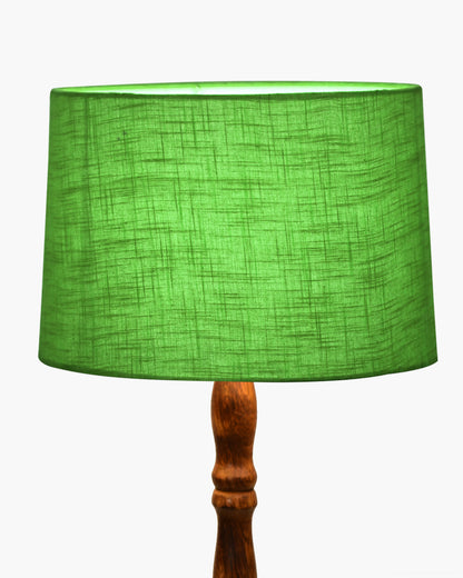 Homesake® Mid Century Solid Wood Antique Floor Lamp,Hand turned Floor Lamp Wood for Living Room,Stand Lamp with Fabric Lampshade for Bedroom, Study Room and Office