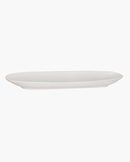 Homesake® Fine Porcelain Tray Delite Big Oval, Serving Platter for Serving Food, Serving Trays for Party, Sizzler, Sushi, Appetizer
