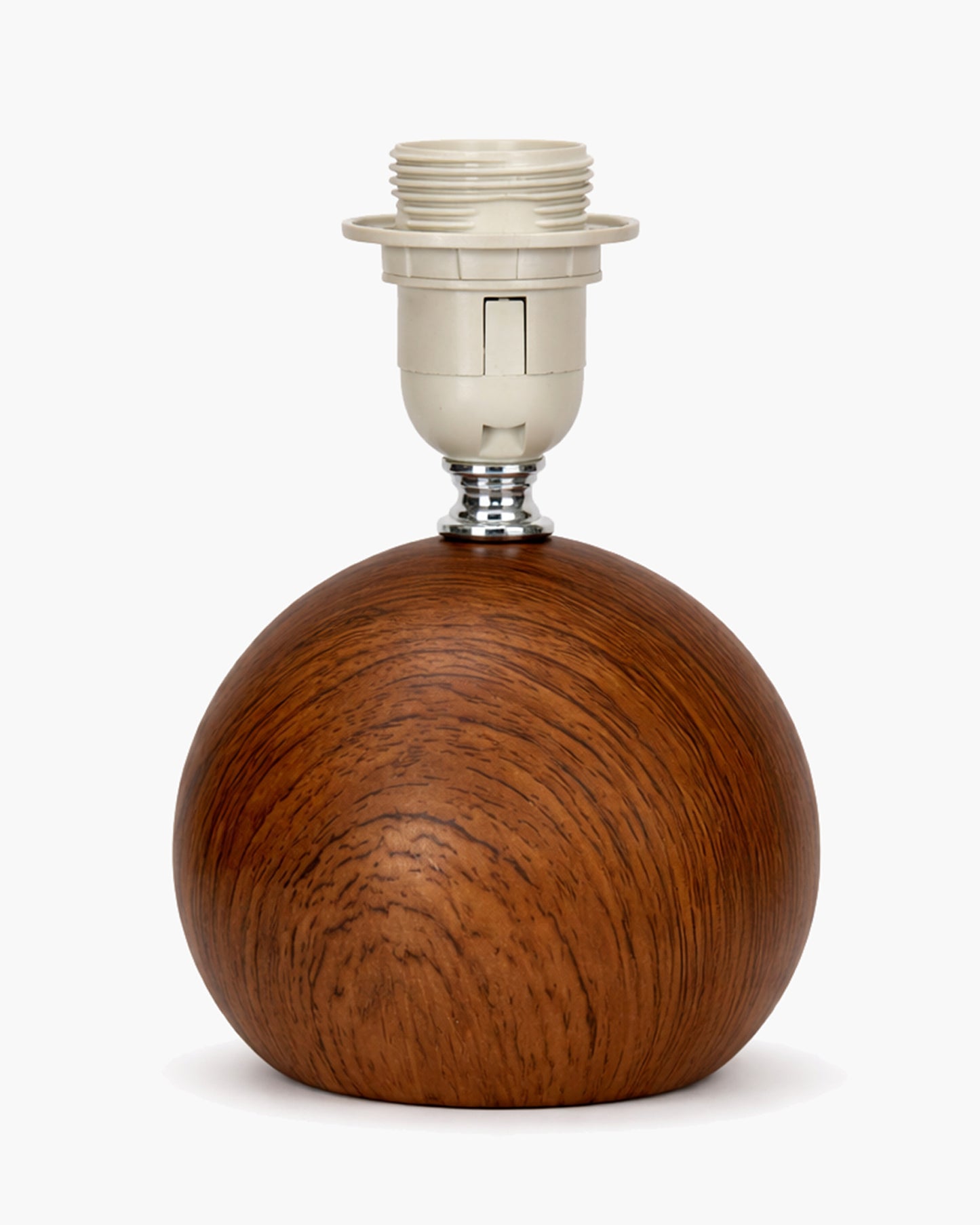 Homesake® Wood Grain Pattern Small Table Lamp,Desk Light, Table Lamp, Metal Bedroom Lamps for Nightstand, Small Scalloped Lamp Shade Table Lamps for Small Spaces for Bedroom,Living Room, Round