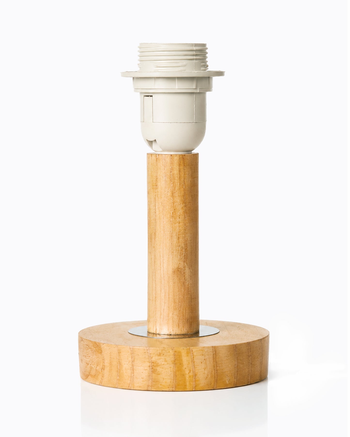 Small PineFold Wooden Table Lamp for Bedroom, Bedside & Living Room, Desk Lamps, Study Lamp | Rustic Korean Style Ambient Light Bedside Gift, (Pleated Shade)