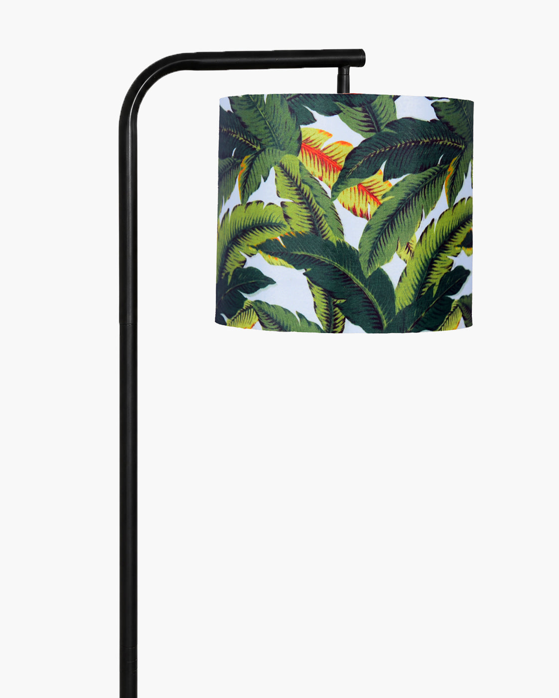 Homesake® Axis Floor Lamp for Living Room, Modern Standing Floor Lamp with Linen Fabric Shade & Black Metal Frame, Tall Reading Lamp for Bedroom, Corner, Office, Study Room & Home Decor